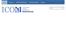 Tablet Screenshot of icomnederland.nl
